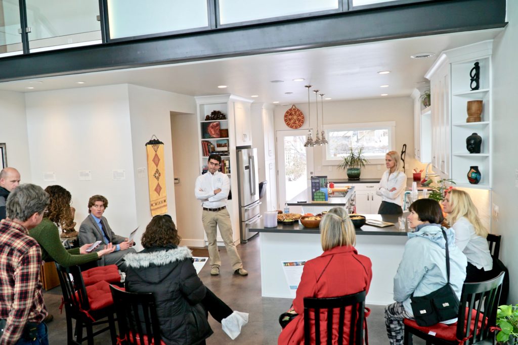 Later in the day special Anatomy of a Net Zero Home sessions were held to educate Realtors on the uniqueness and value of Living Zenith homes.